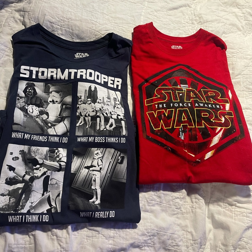Star Wars Mens T-Shirts Graphic Tees